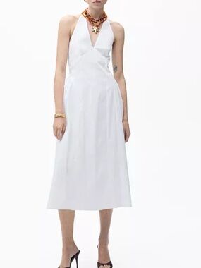 Mango | Dresses | Nwt Mango White Linen Dress Size 2 Xs | Poshmark